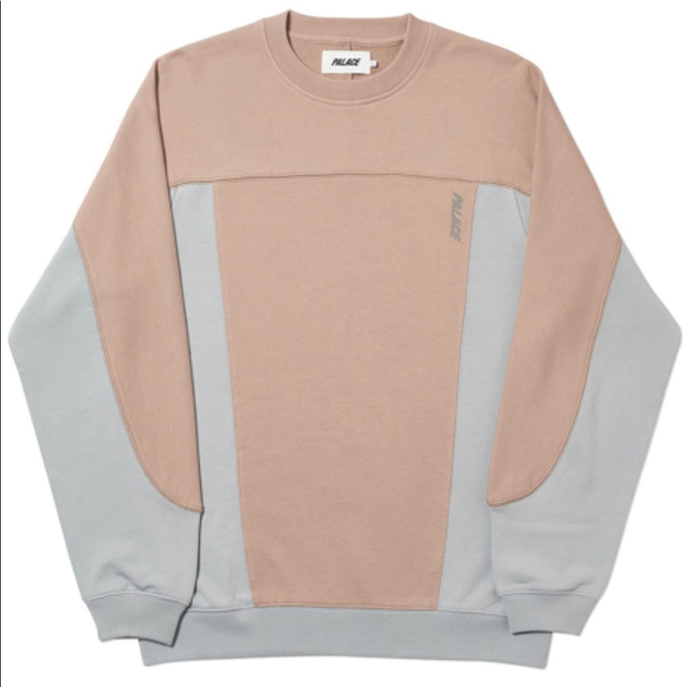 Palace F-Lock Panel Crewneck Sweater
